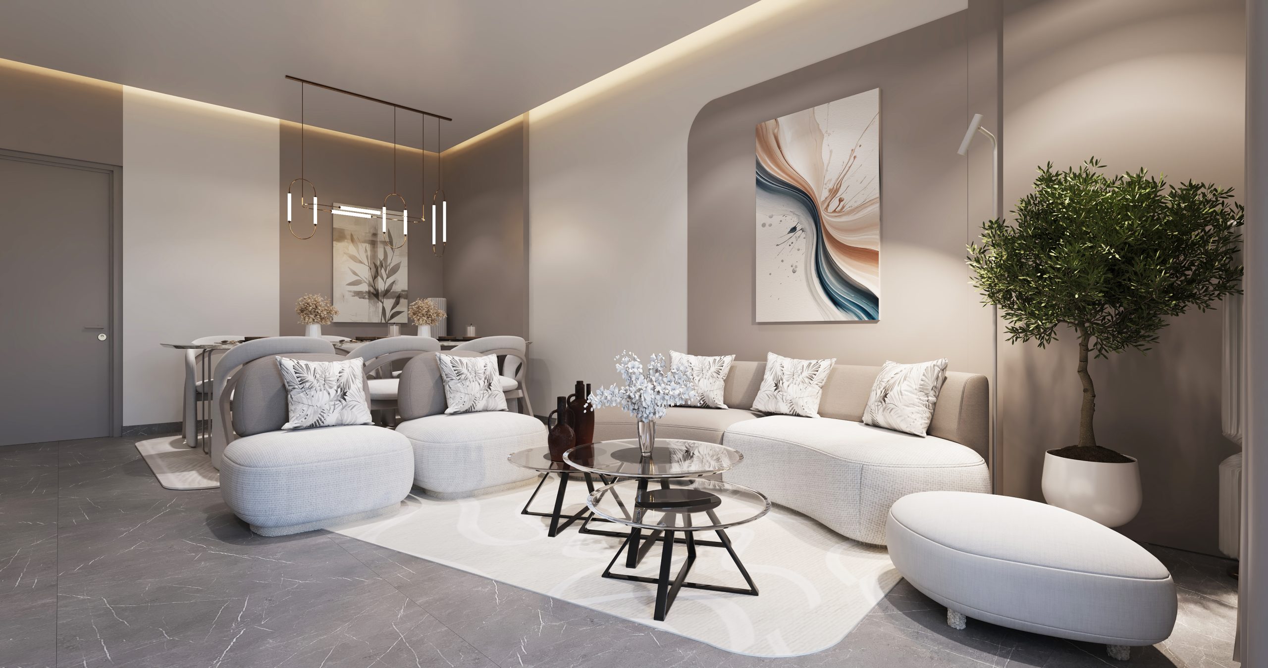 2 + Maid Bedroom Apartments